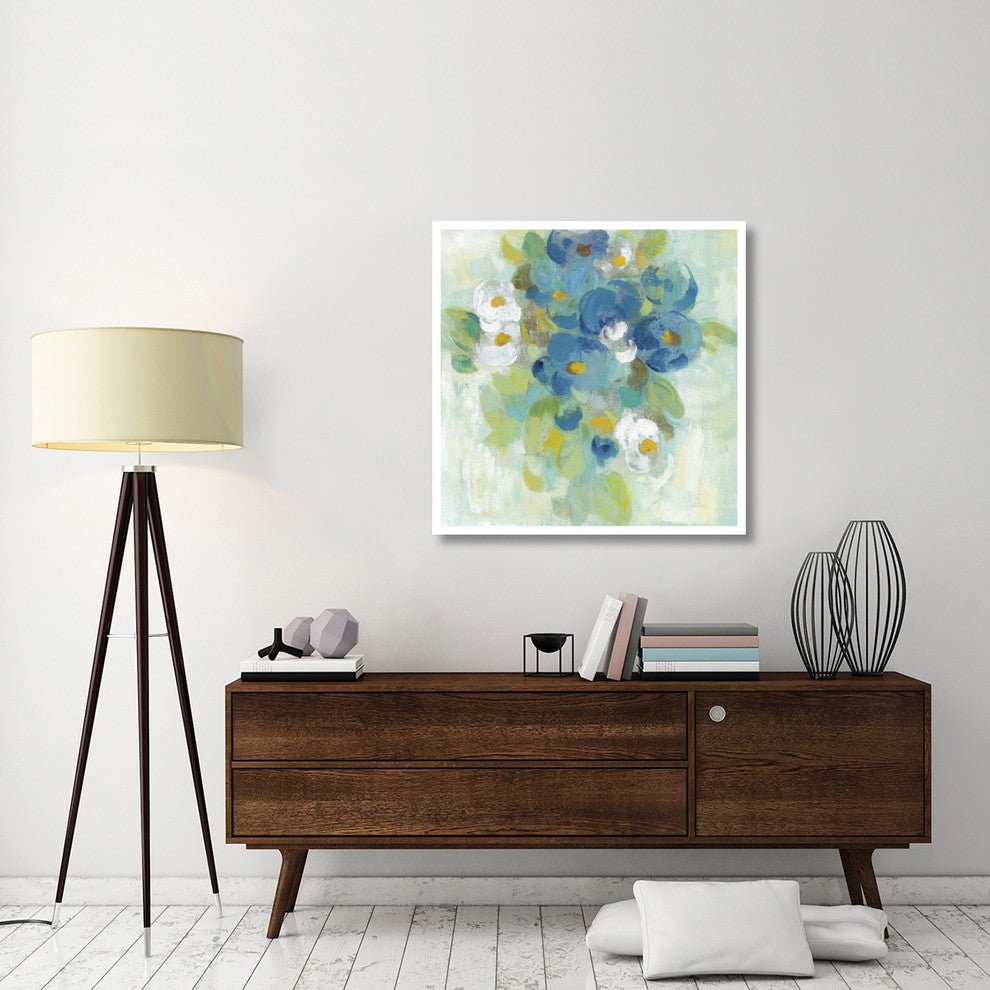 "Spring Aroma II Yellow" Digital Paper Print by Silvia Vassileva, 38"x38"