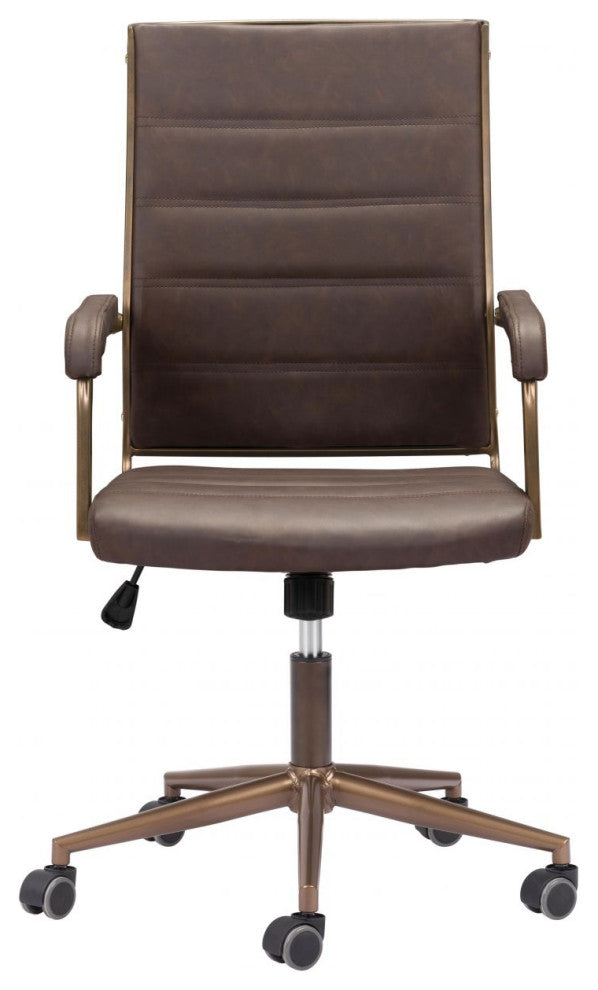 Auction Office Chair Espresso