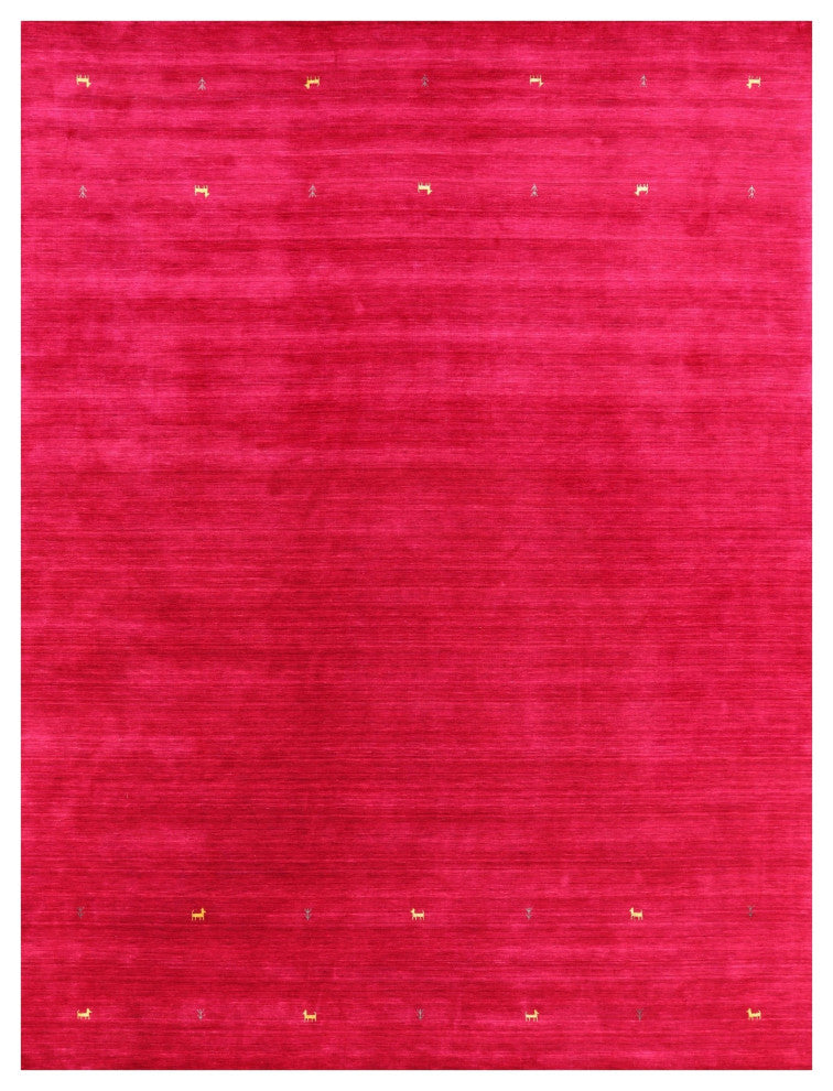 10' 0" X 14' 0" Persian Gabbeh Hand-Knotted Rug - Q15279