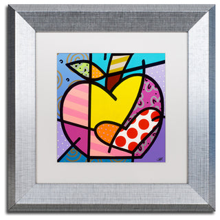 Roberto Rafael 'Big Apple IV' Matted Framed Art