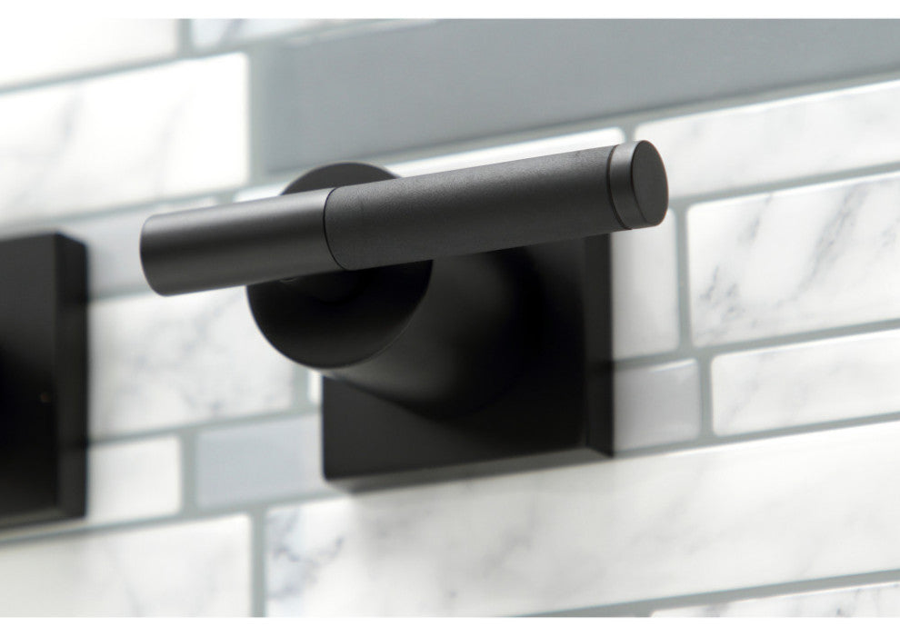KS6050CKL Wall Mount Tub Faucet, Matte Black