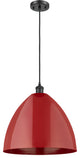 Innovations 516-1P-BK-MBD-16-RD-LED 1-Light Mini Pendant, Matte Black
