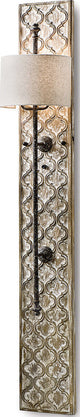 Carved Panel Sconce