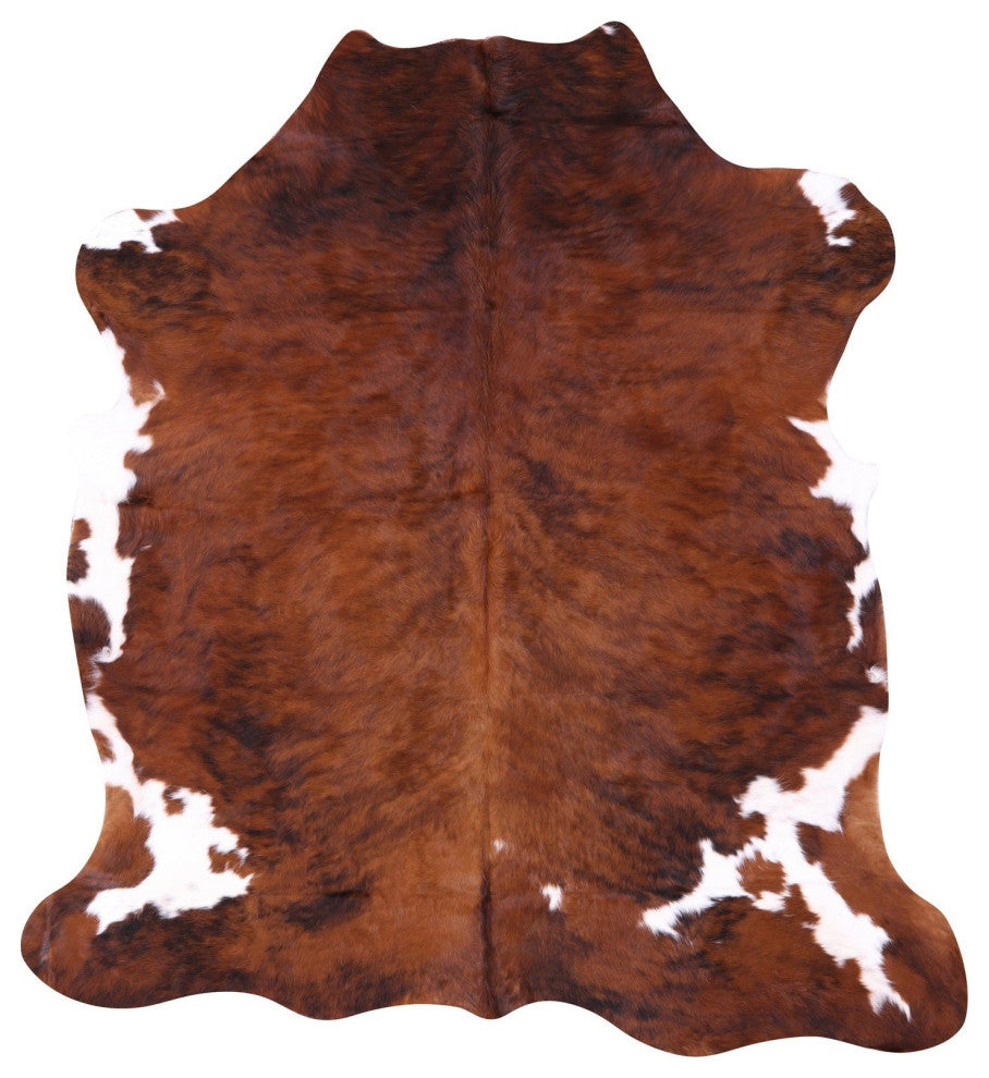 Natural Cowhide Rug 6' 4" X 5' 10" C1922