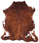 Natural Cowhide Rug 6' 4" X 5' 10" C1922