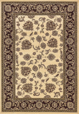 Legacy Cream And Brown Rug, 7'10"x10'10"
