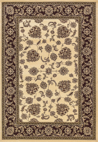 Legacy Cream And Brown Rug, 7'10"x10'10"