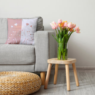 Growing Love Decorative Throw Pillow, Sunwashed Brick, 26"x 26"