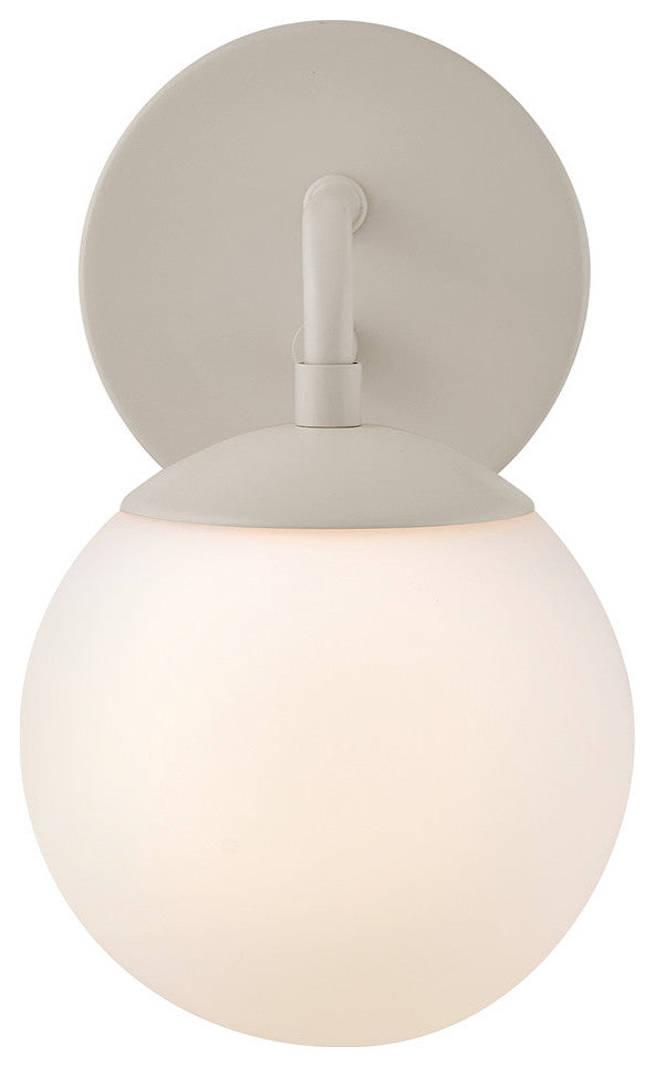 Lark Julep Medium Single Light Sconce, Light Taupe