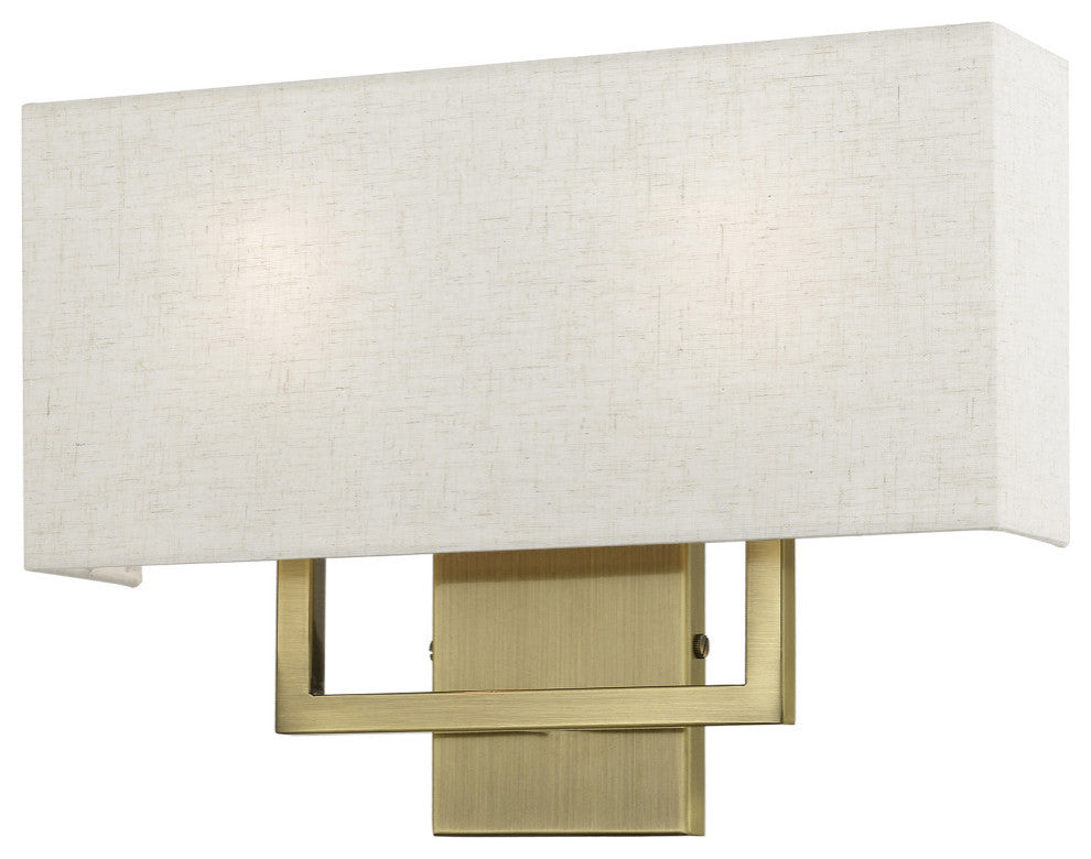 Pierson 2 Light Antique Brass ADA Sconce