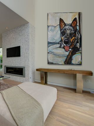 "Unconditional Friend" Painting Print on Wrapped Canvas