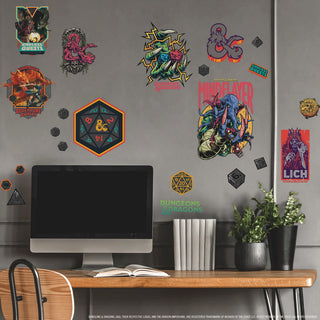 Dungeons & Dragons Peel & Stick Wall Decals