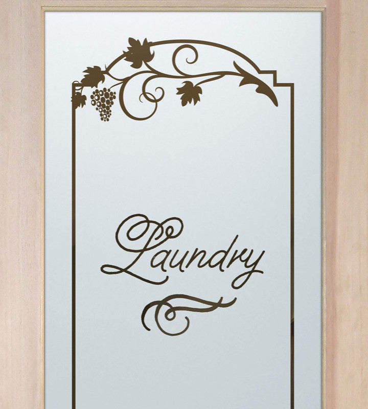 Laundry Door - Grape Ivy Melany - Douglas Fir (stain grade) - 32" x 80" -...