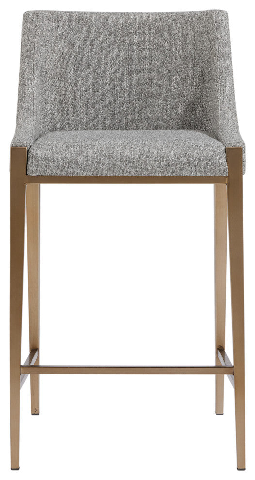 Dionne Counter Stool Monument Pebble