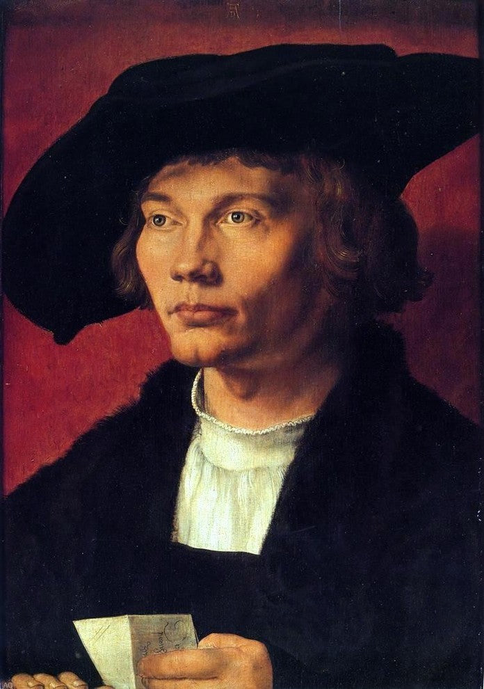 Albrecht Durer Bernhard von Deesen, Gallery Wrapped Canvas Print, 18"x27"