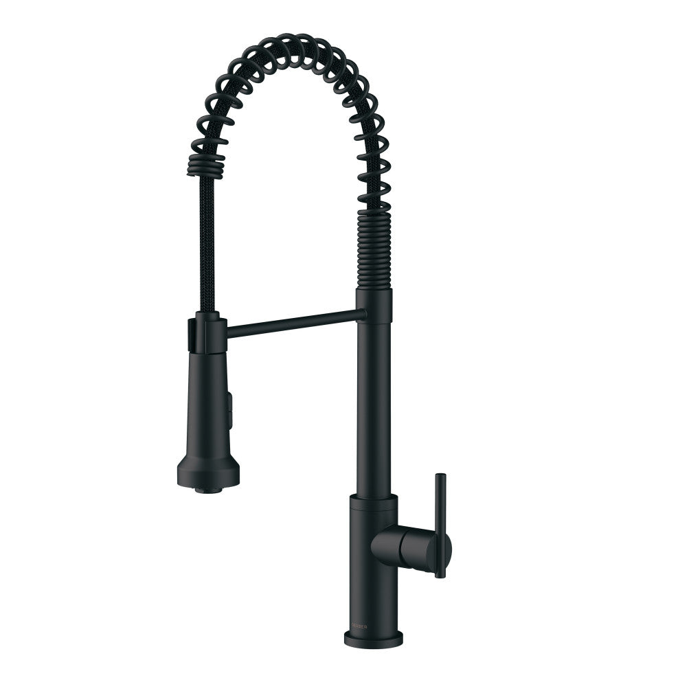 Parma 1H Pre-Rinse Pull-Down Kitchen Faucet 1.75gpm, Satin Black