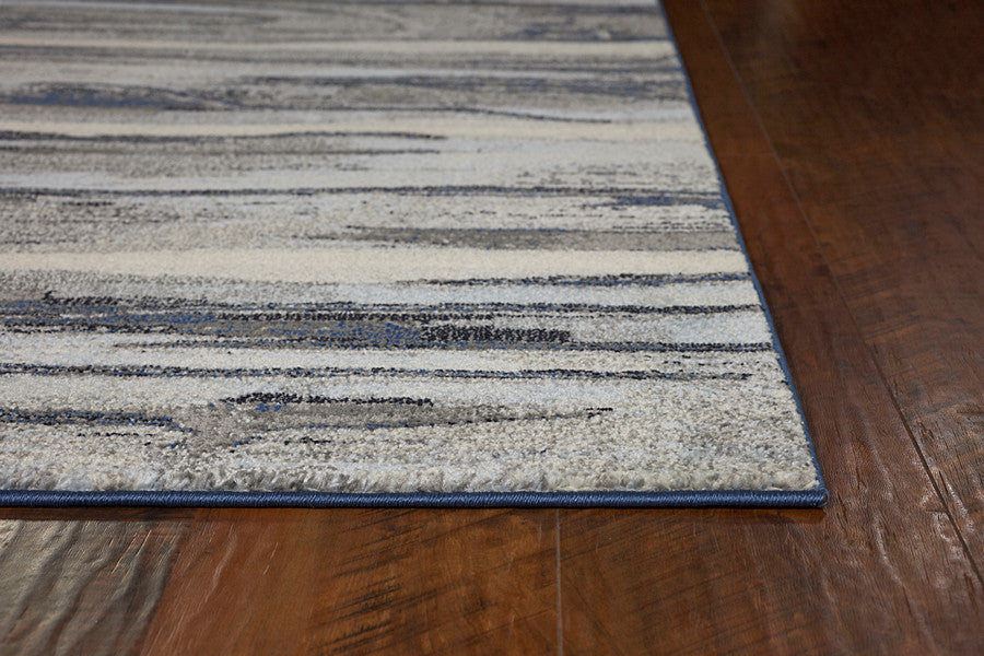 Illusions 6210 Gray Landscape Rug, 5'3"x7'7"