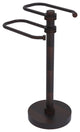 Free Standing Two Arm Guest Towel Holder, Venetian Bronze