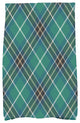 Mad for Plaid 18"x30" Navy Blue Holiday Print Kitchen Towel