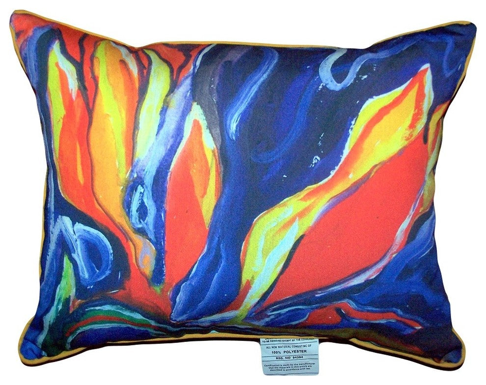 Purple Paradise Extra Large Zippered Pillow 20x24