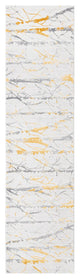 Unique Loom Anne Finsbury Rug, Yellow and Gray, 2'x8'