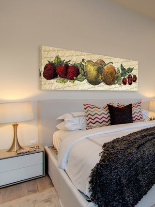 "Fruit and Veg A" Painting Print on Canvas