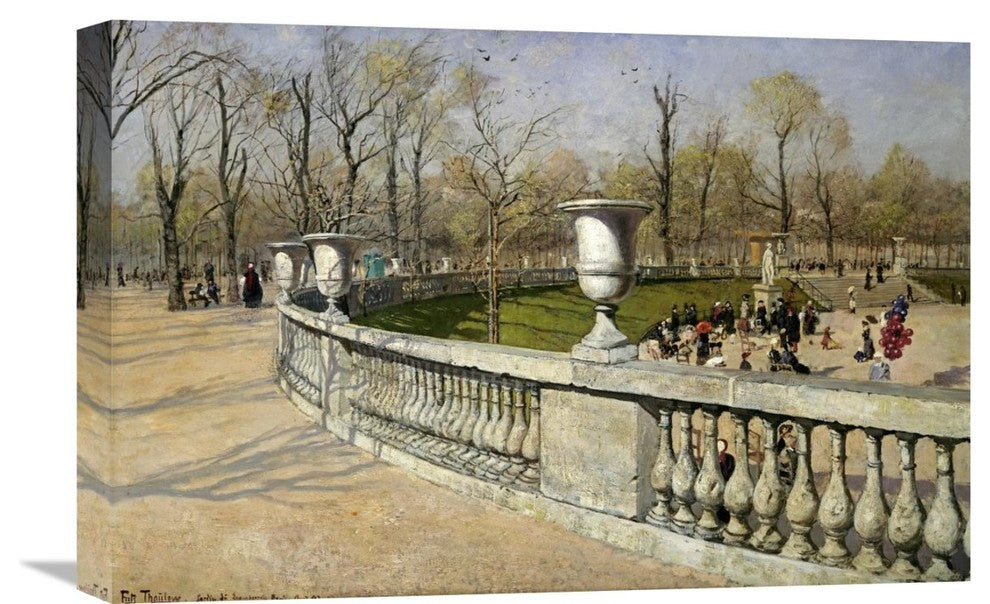 "Jardin Du Luxembourg" Artwork, 22" x 14"