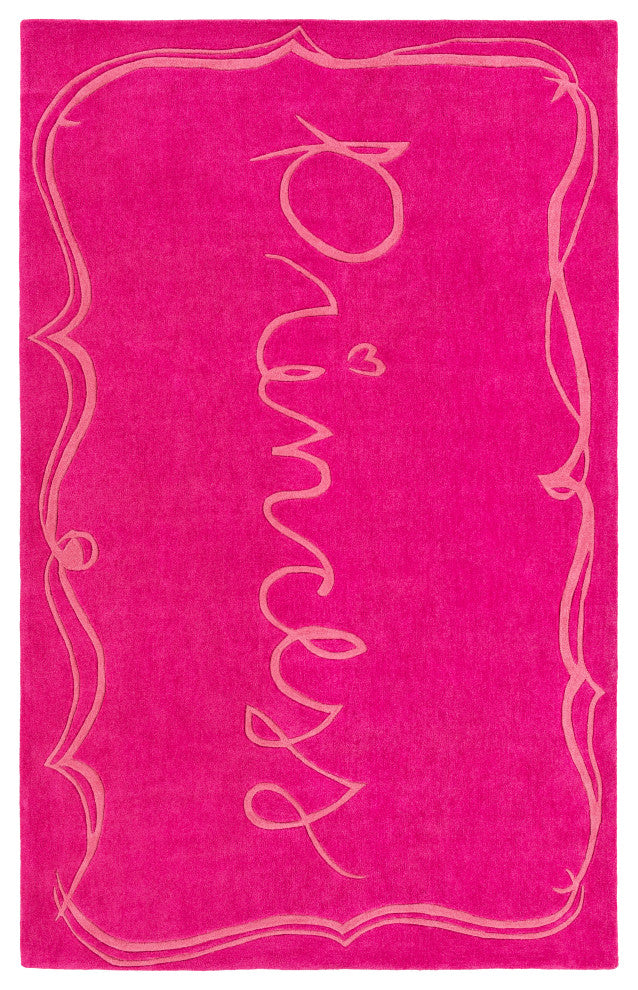 Surya Skidaddle SDD-4009 7'6"x9'6" Rug, Bright Pink/Rose