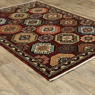 Oriental Weavers Lilihan Indoor Rug Red/ Multi 2' X 3'