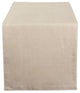 DII Natural Solid Chambray Table Runner 14"x108"