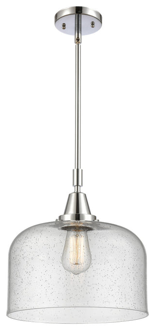 Innovations Lighting 447-1S-PC-G74-L Bell 1 Light 12" Mini Pendant