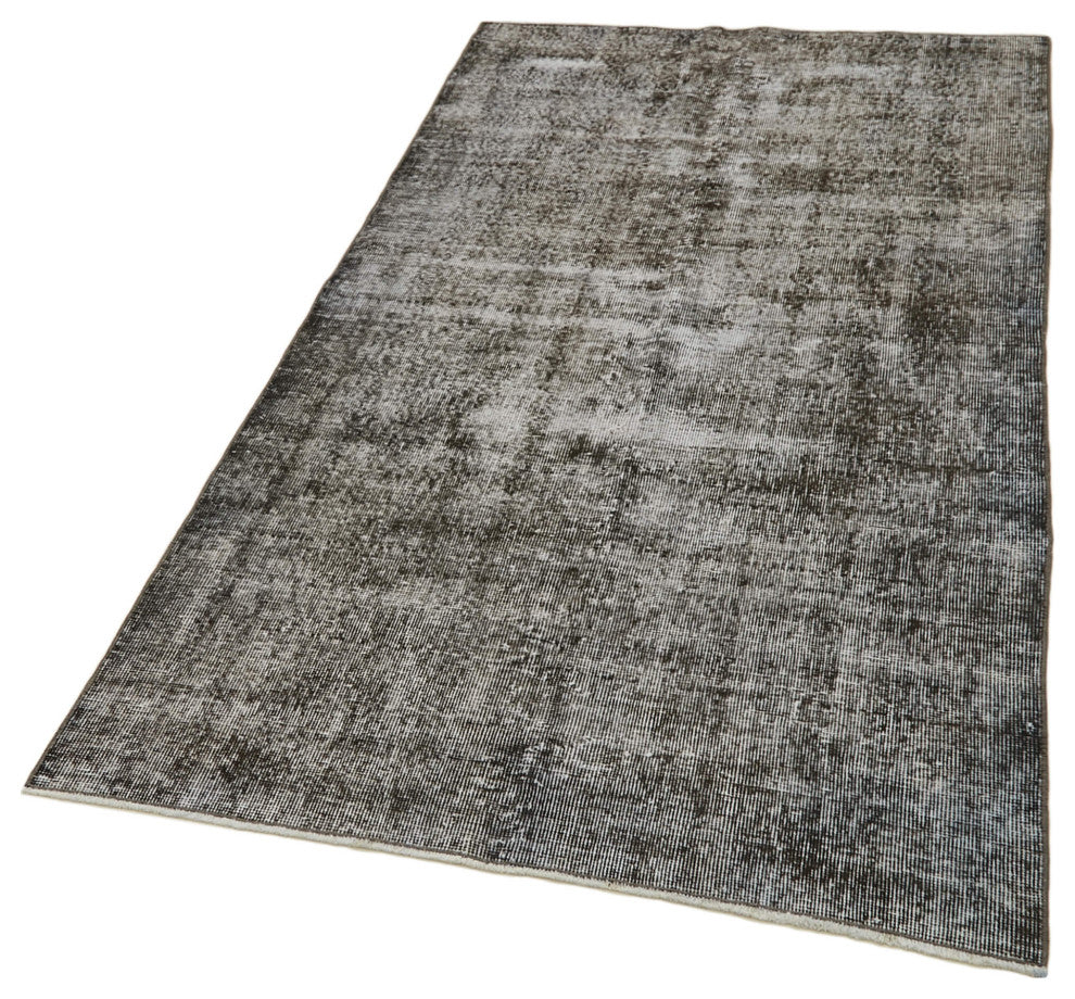Rug N Carpet - Handmade Oriental 3' 7'' x 6' 9'' Unique Over-dyed Rug
