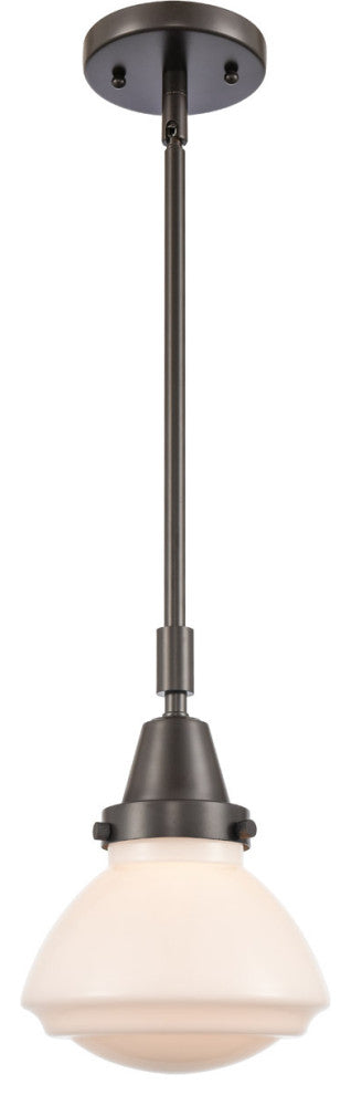 Innovations 447-1S-OB-G321-LED Olean 1 Light Mini Pendant, Oil Rubbed Bronze