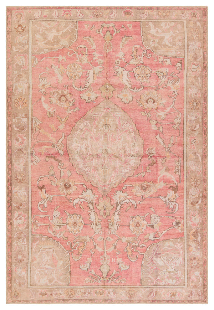 Vibe by Jaipur Living Cheney Medallion Pink/Beige Area Rug 9'X12'