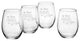 "Best Friend Ever" Stemless Wine Glasses, Set of 4