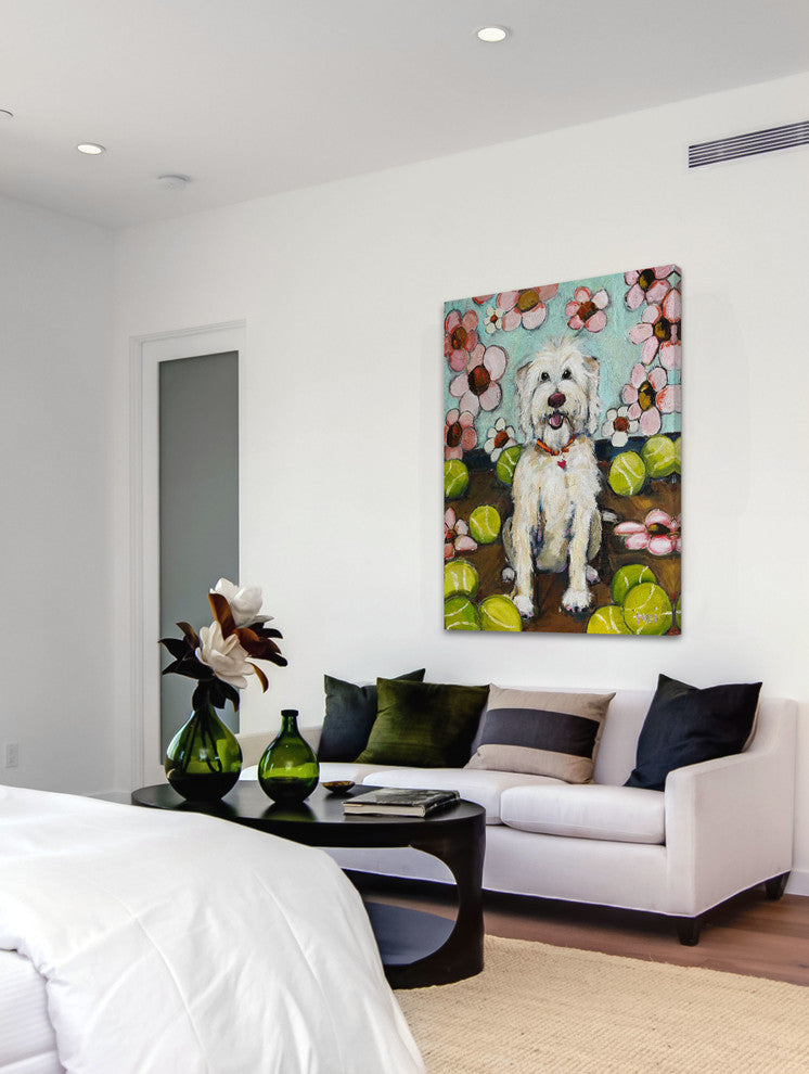 "Rosie" Painting Print on Canvas by Tori Campisi