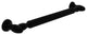 36" Grab Bar Reeded, Matte Black