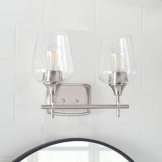 Safavieh Tage Wall Sconce, Nickel