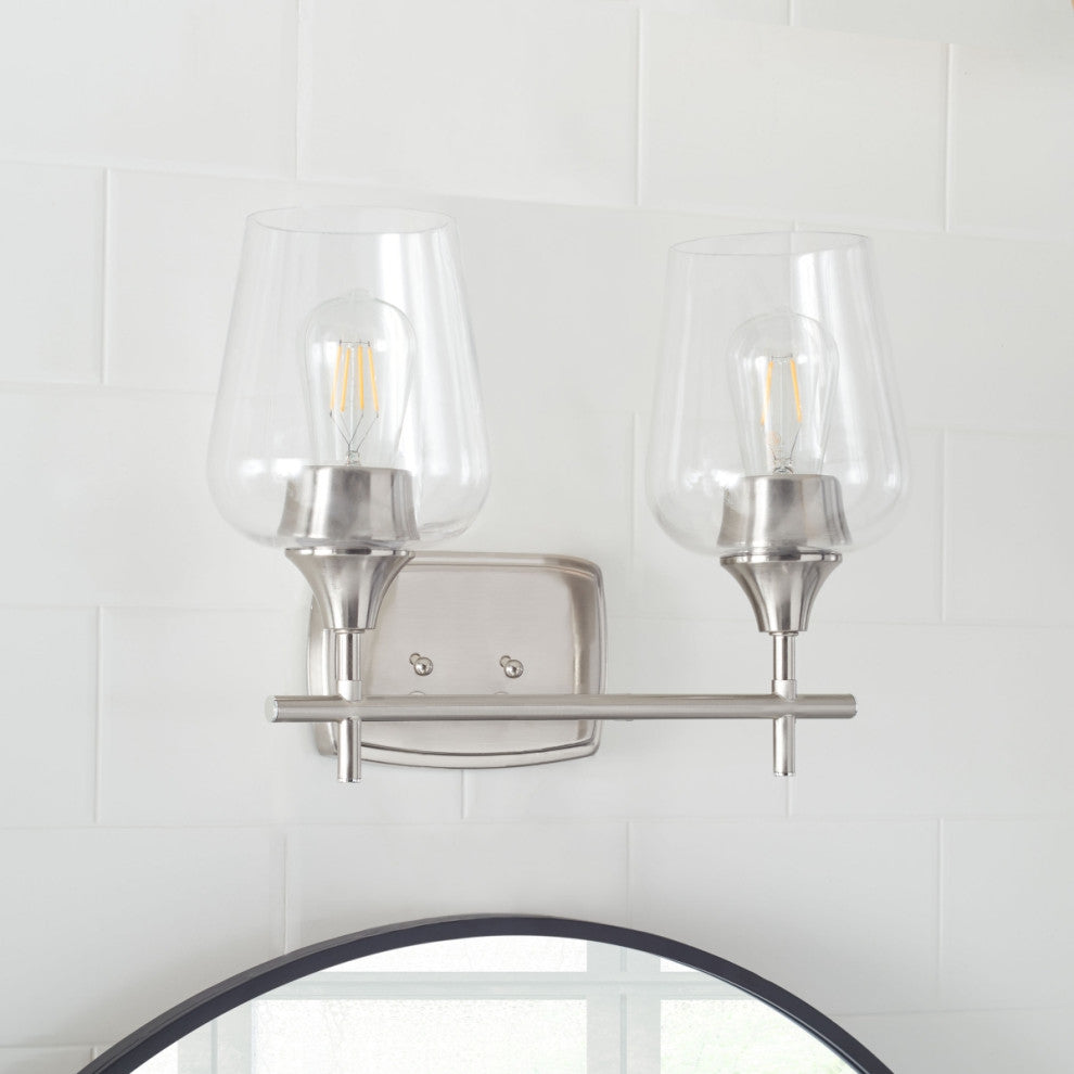 Safavieh Tage Wall Sconce, Nickel