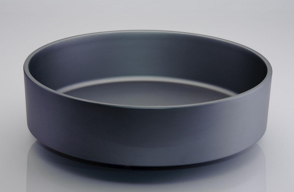 Pert Rho Brushed Vessel Sink