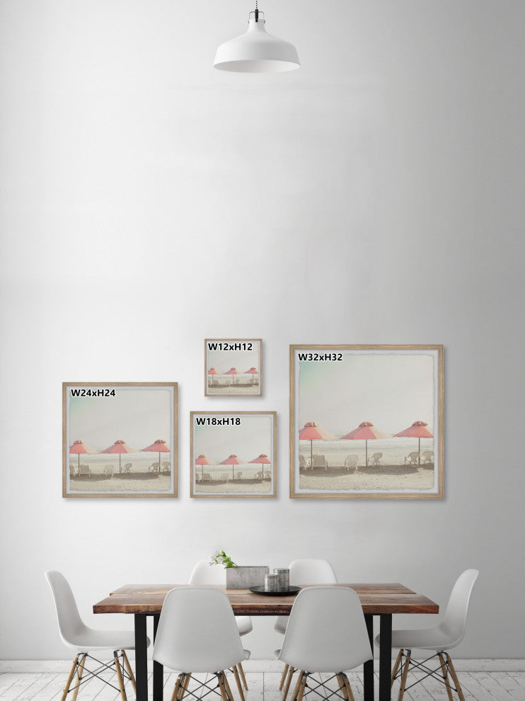 "Vacation Mode Activated" Framed Painting Print, 24x24