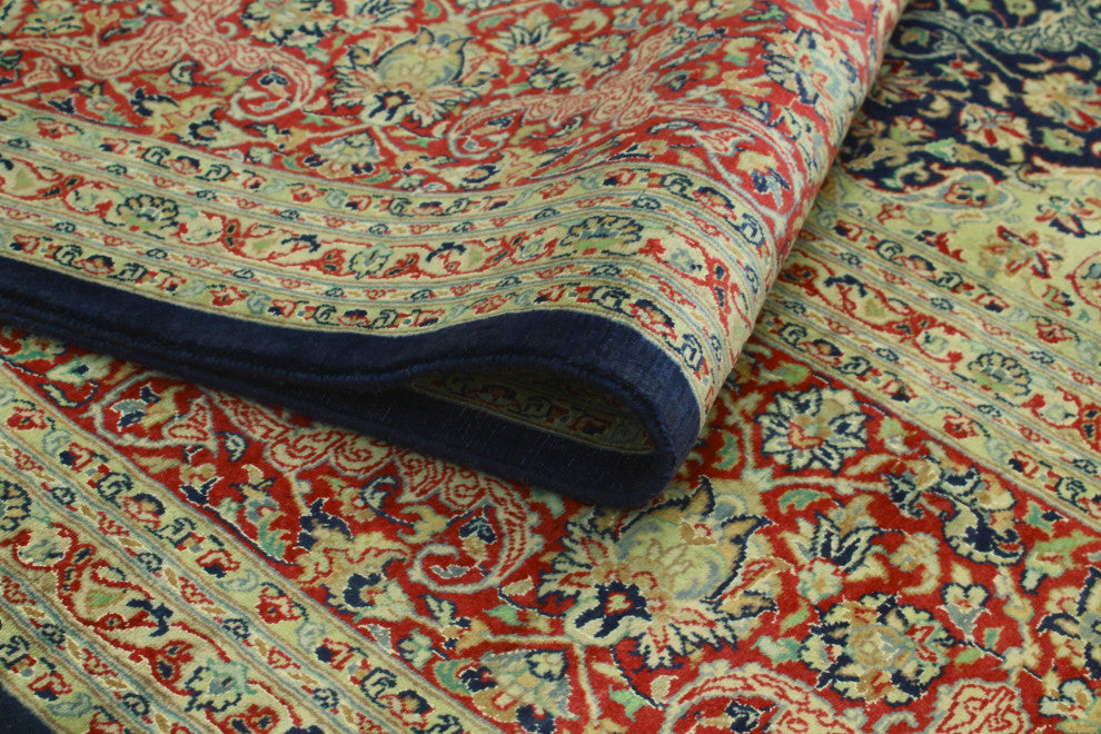 Heirloom Ravi Navy/Red Rug, 8'11x12'0