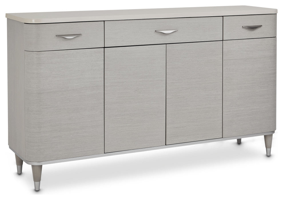Eclipse Sideboard with Mirror - Moonlight Gray