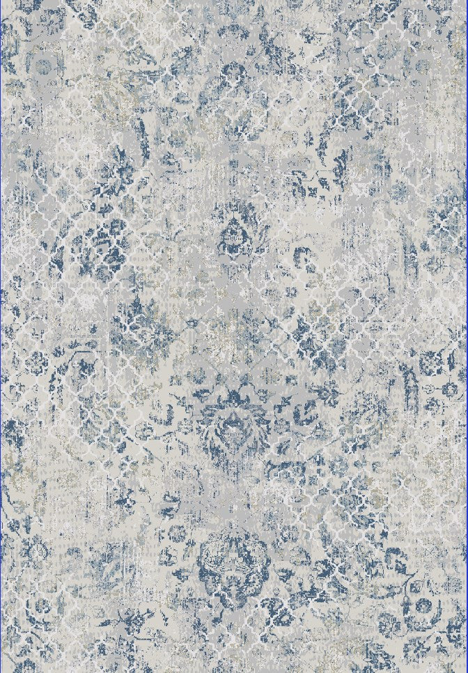 Castilla Cream And Gray Area Rug, 7.10'x10.10'