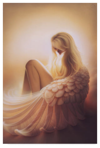 Kirk Reinert 'Angelic' Canvas Art, 47"x30"