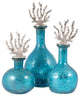 Pomeroy Reef Set of Three Decanters, Antique Turquoise Artifact