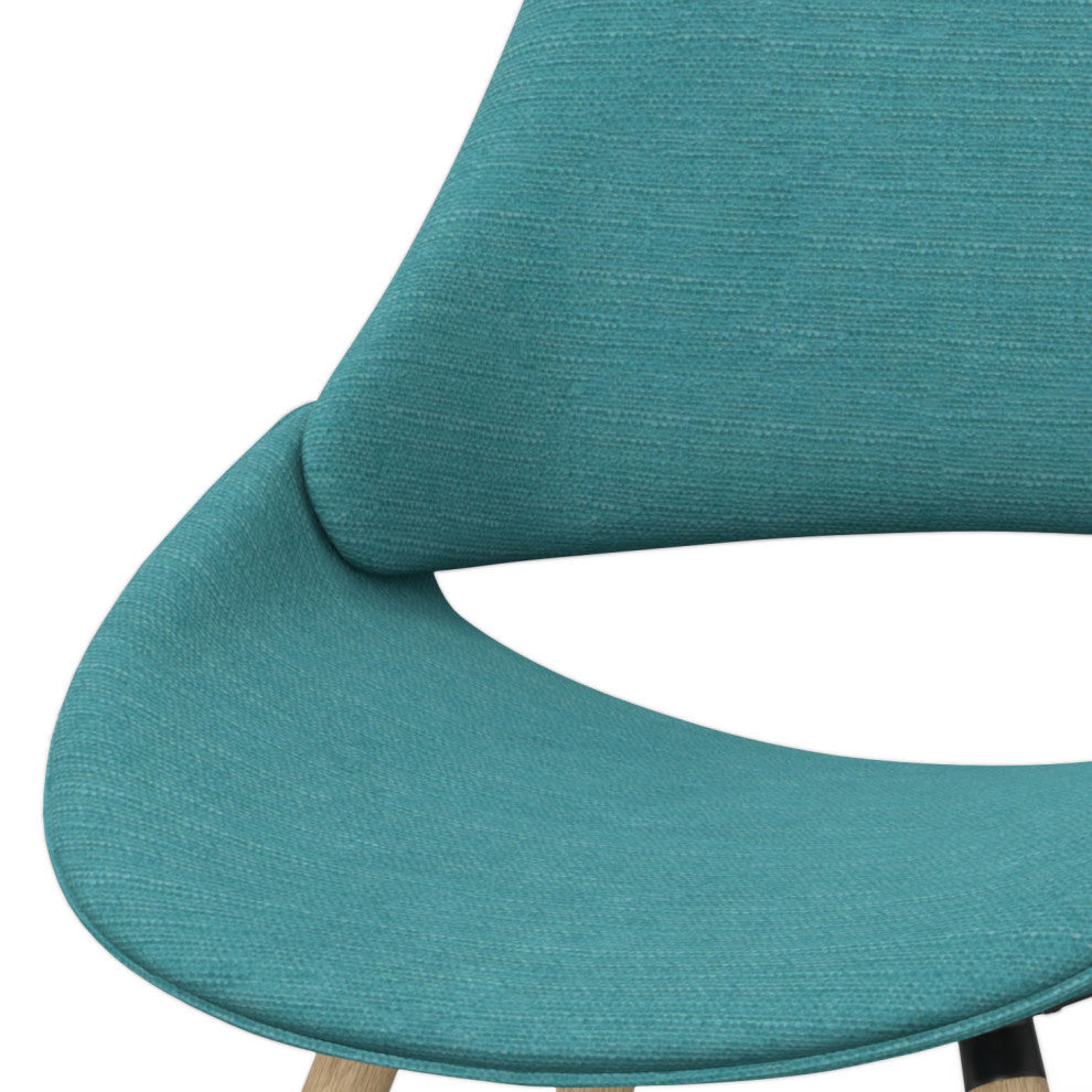 Malden Bentwood Dining Chair with Light Wood