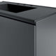 Sink Vanity Cabinet, Wall Mount, Gray Black, Ceramic, Modern, Bathroom