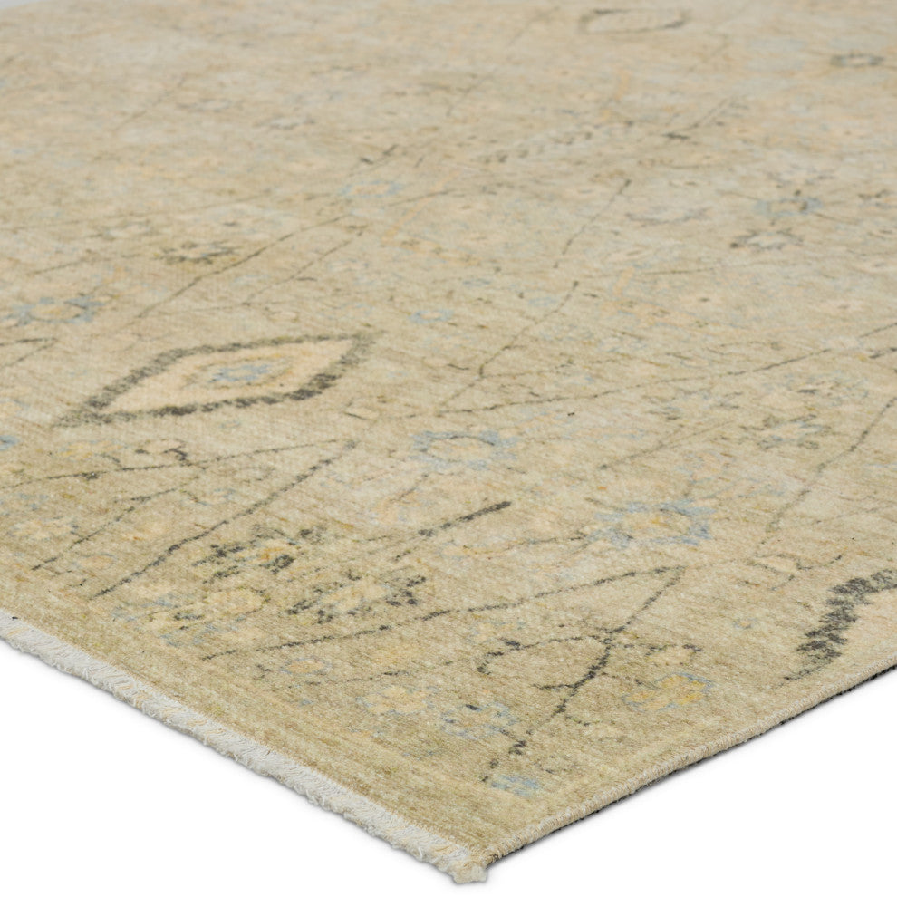 Jaipur Living Maisie Medallion Green/ Blue Runner Rug 2'6"X8'