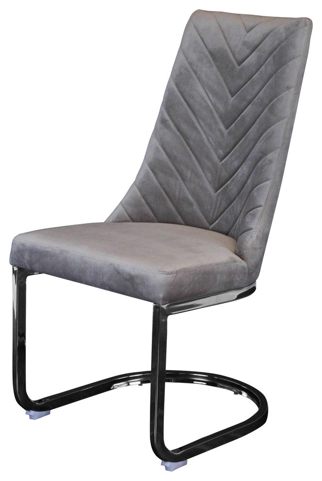 Balisa Velvet Chair, Taupe